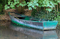 Rowboat. Monet's Garden, France