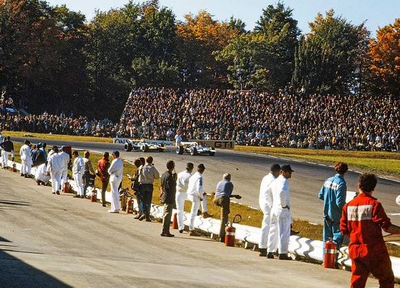 Turn 1 and Pit Row