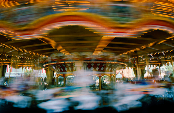Carousel. Disney World, Florida.
