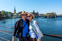Barbara and I in Stockholm