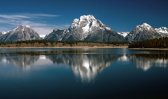 Mt. Moran.  Grand Teton National Park, 1978